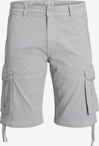 JACK & JONES Cargo Pants 'Zeus' in Grey: front