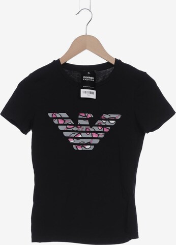 Emporio Armani Top & Shirt in XS in Black: front