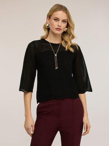 Pullover di MOTIVI in nero: frontale