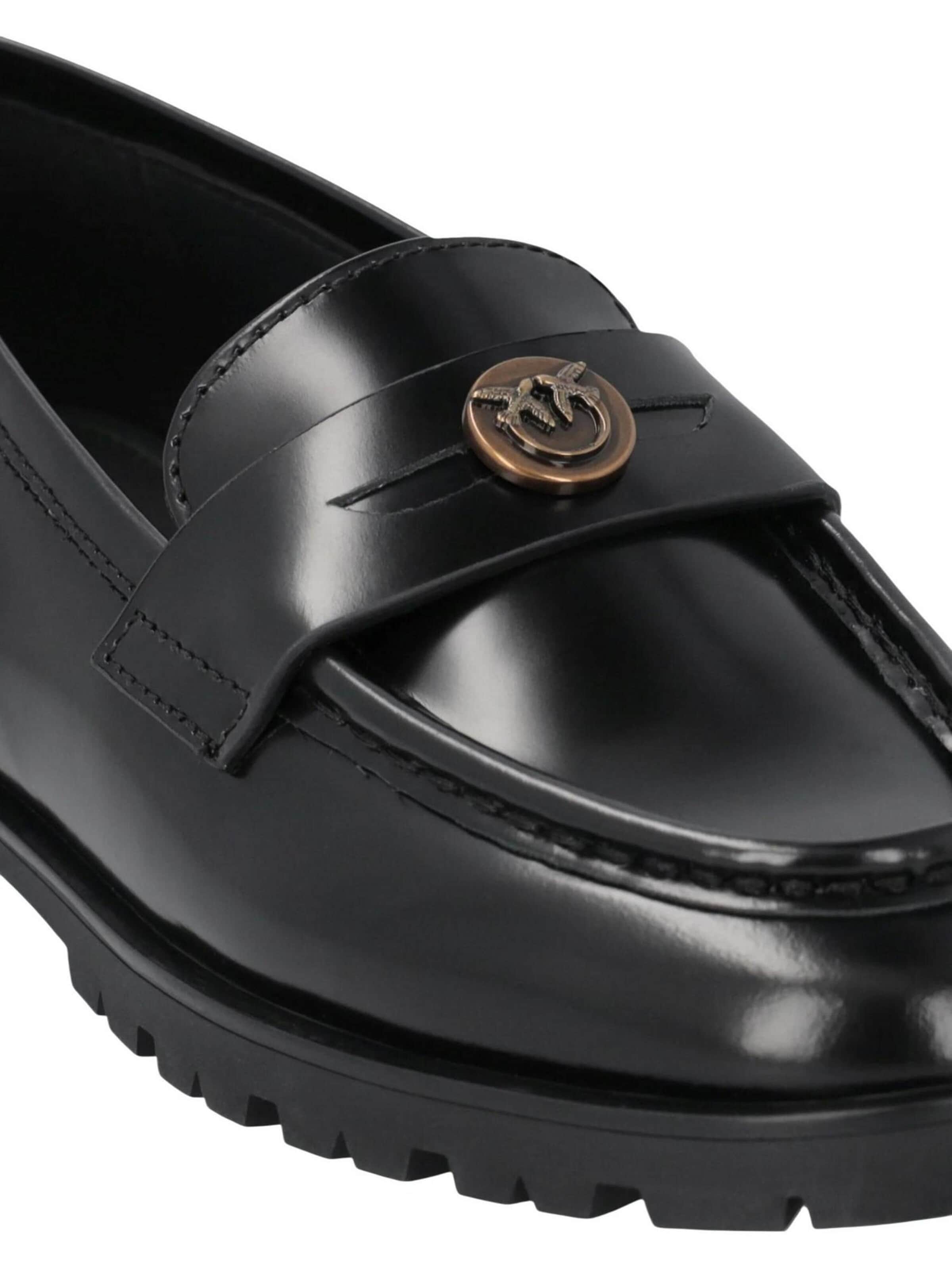 PINKO Slipper 'NORA 07 SD0657P001'‌‌‌‌‌ in Schwarz