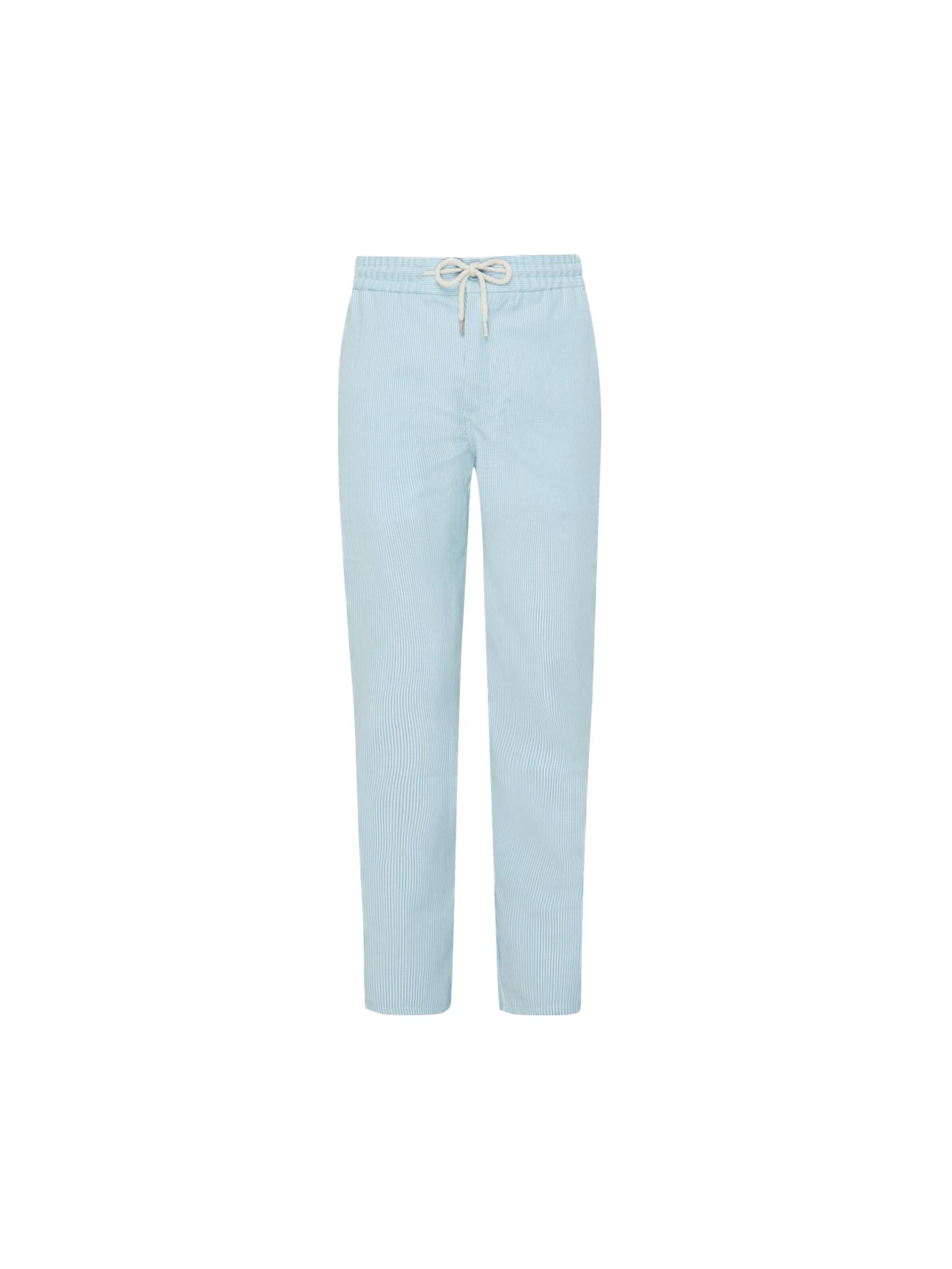 Vilebrequin Regular Broek in Blauw: voorkant