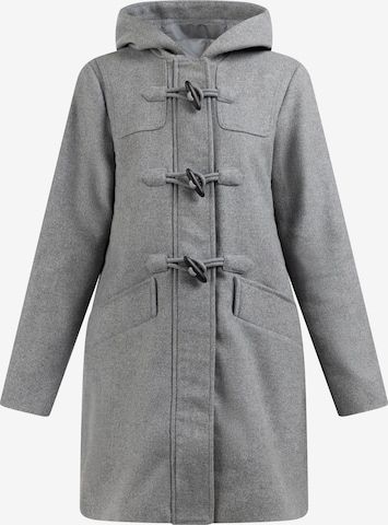 DreiMaster Klassik Winter Coat in Grey: front