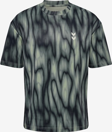 Hummel Performance shirt 'Hiit' in Green: front