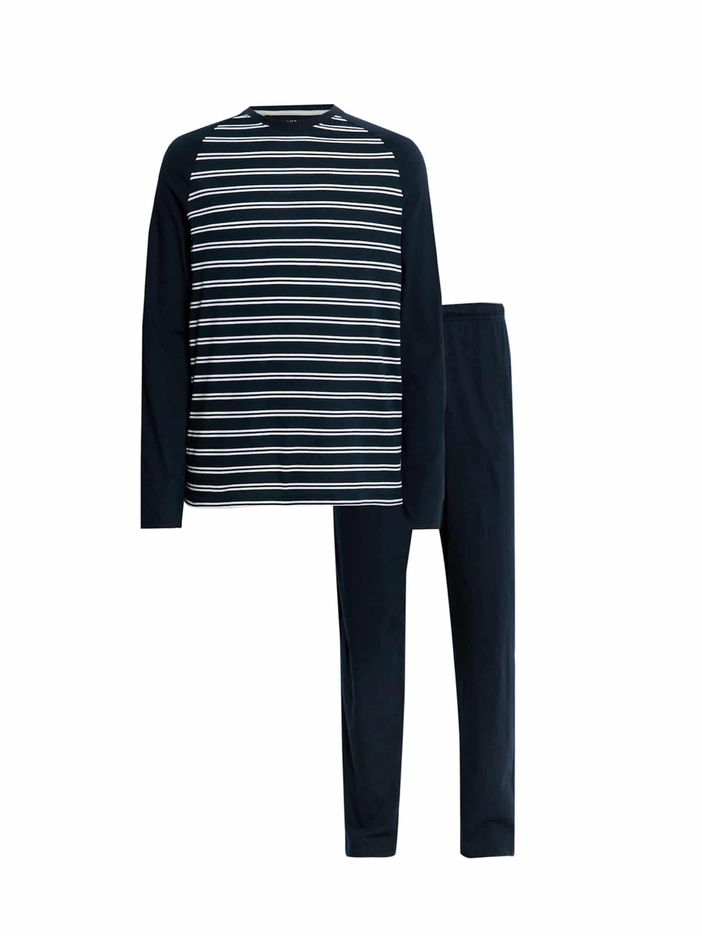 Pyjama long Marks & Spencer en bleu : devant