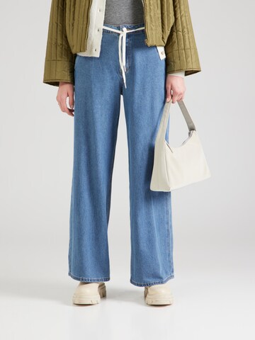 OBJECT Wide leg Jeans in Blue: front
