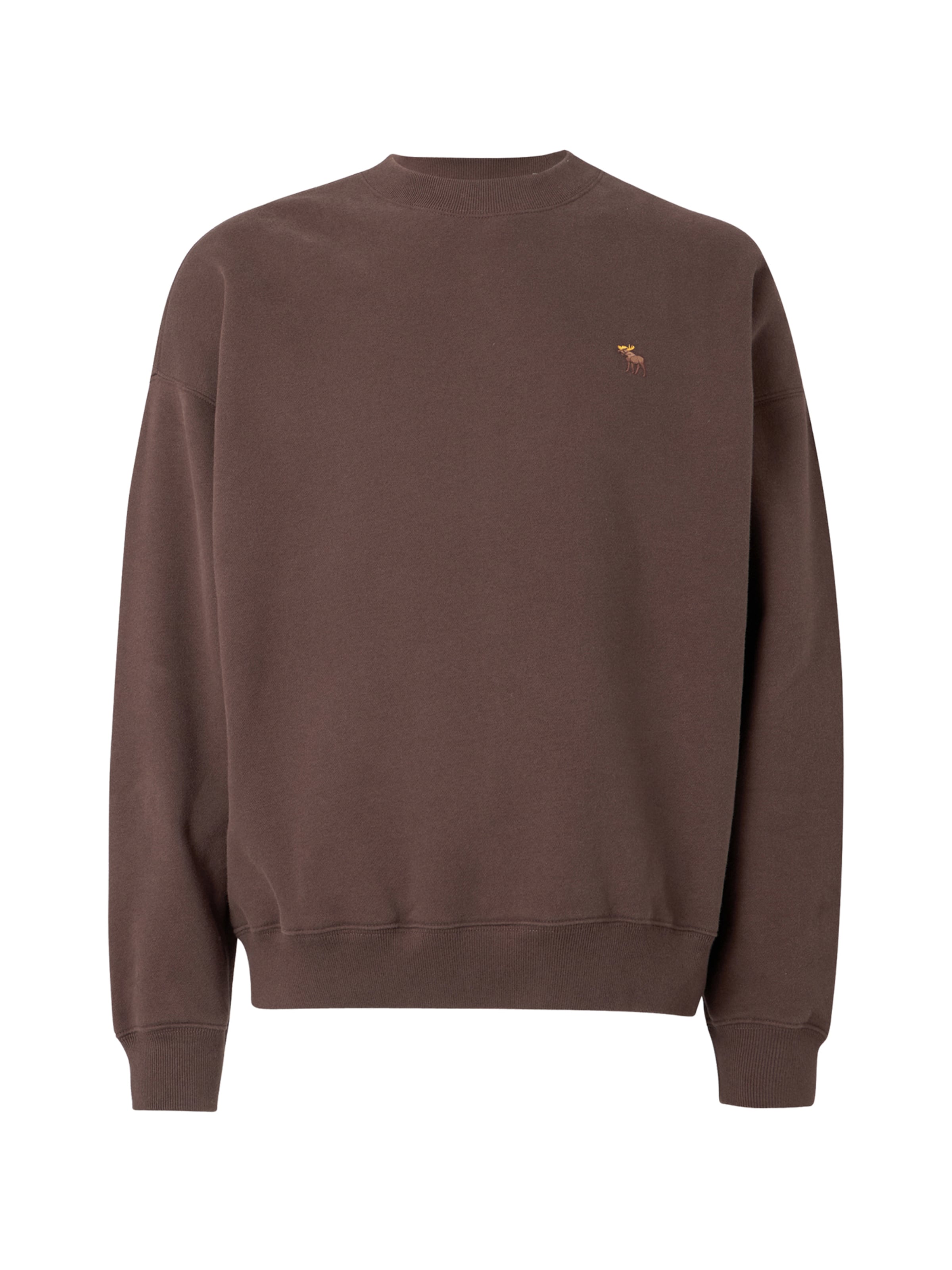 Abercrombie & Fitch Sweatshirt i brun: framsida