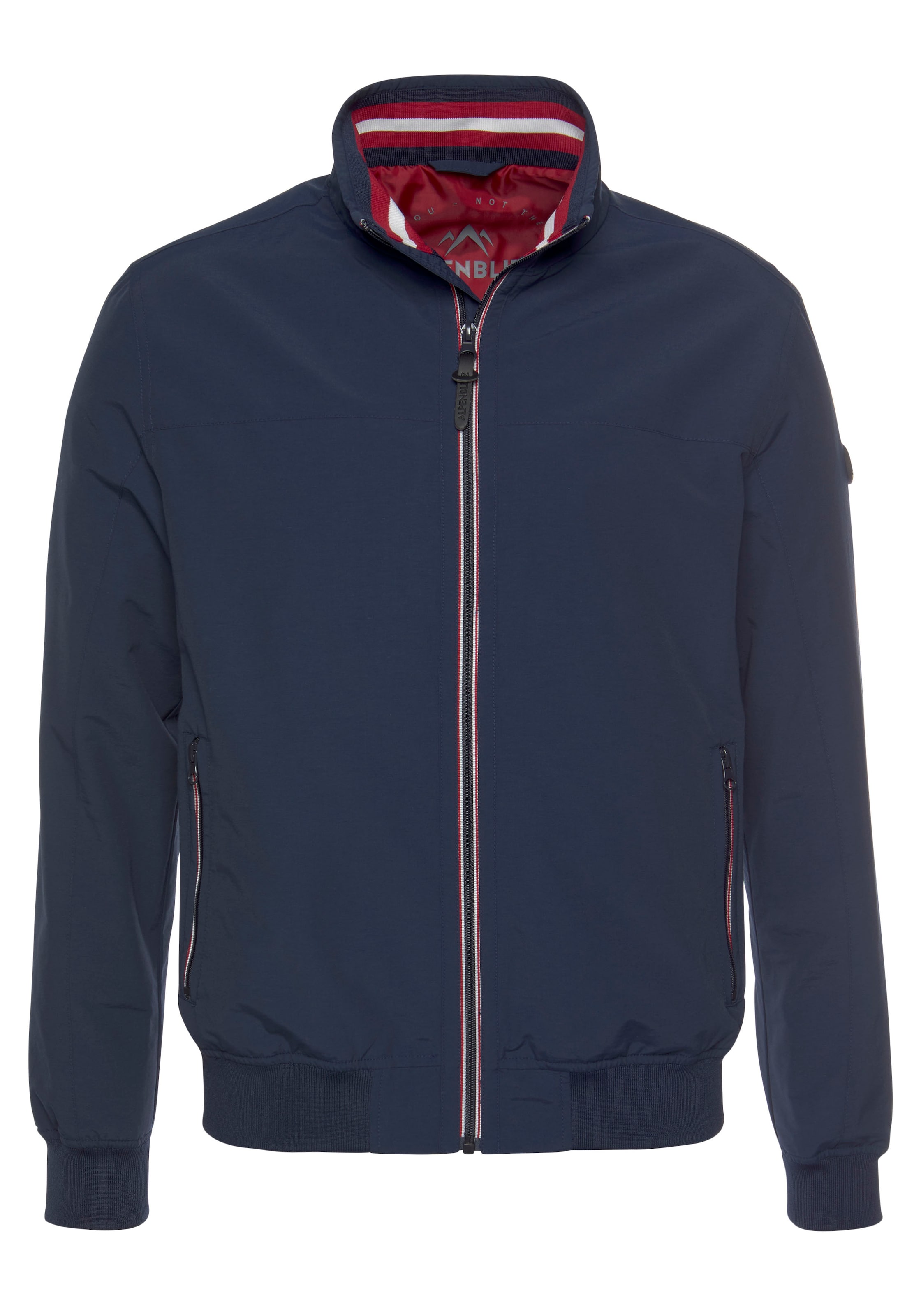 ALPENBLITZ Between-Season Jacket 'ALPENBLITZ' in Blue: front