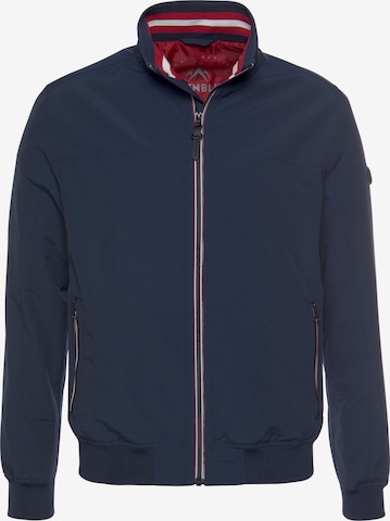 ALPENBLITZ Übergangsjacke 'ALPENBLITZ' in Blau: Vorderseite