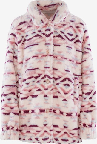 PJ Salvage Fleecejacke 'Cozy Shacket' in Pink: Vorderseite