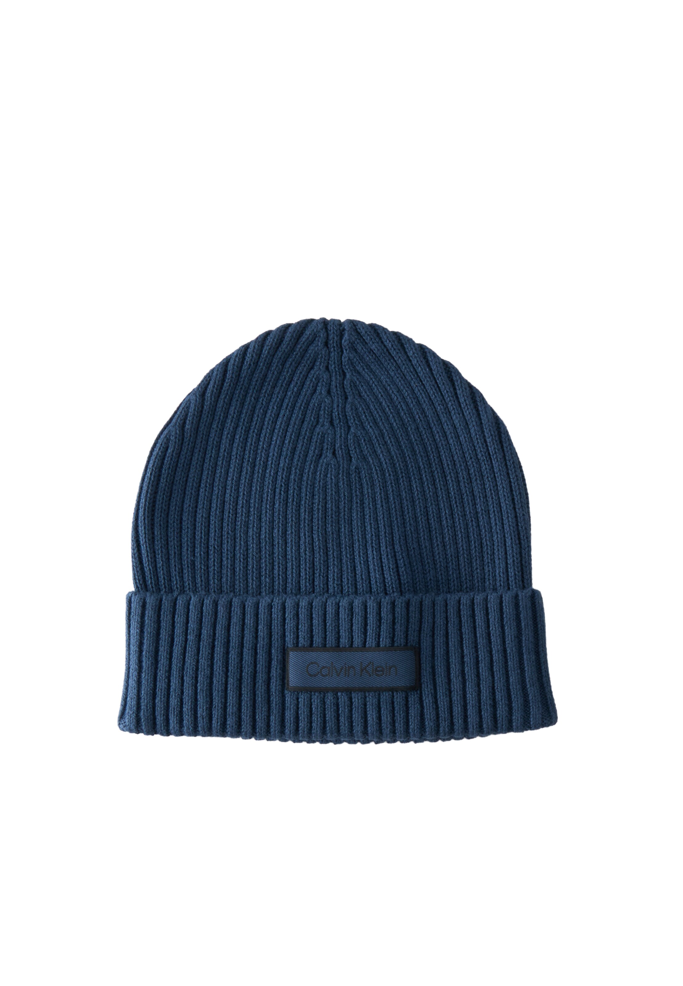 Bonnet Calvin Klein en bleu : devant