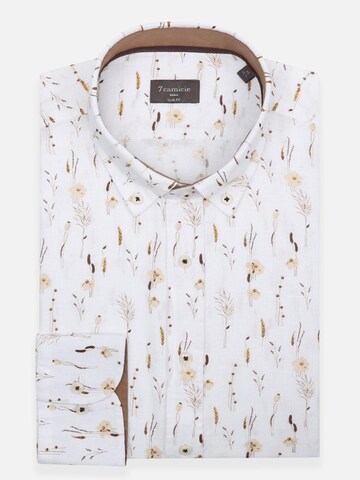7Camicie Slim Fit Businesshemd‌‌‌‌‌‌‌‌‌‌ in Weiß