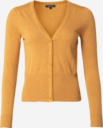 King Louie Knit Cardigan 'Cardi Cocoon' in Yellow: front