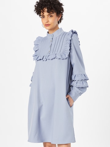 NÜMPH Kleid 'CHARLIZE' in Blau: front