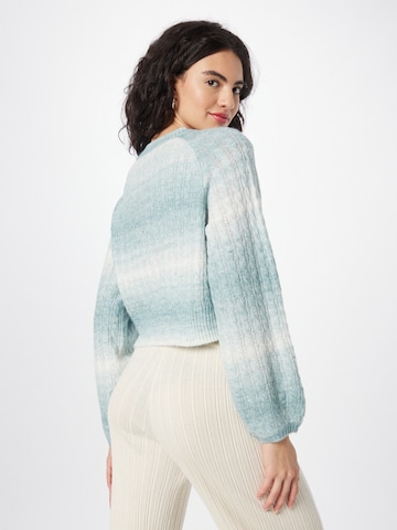VILA Sweater 'ZELINE' in Blue