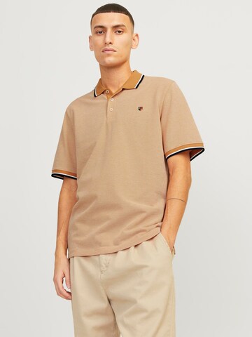 JACK & JONES Regular Fit Poloshirt 'JJBluwin' in Gelb: predná strana