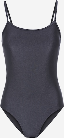 LSCN by LASCANABustier Jednodijelni kupaći kostim 'Nele' - siva boja: prednji dio