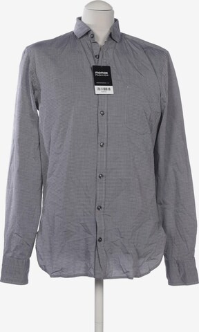 BOSS Orange Button Up Shirt in M in Grey: front