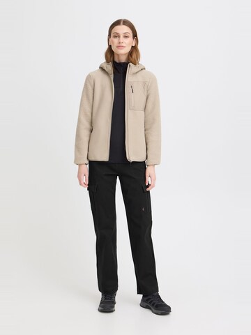 Veste en polaire ' NBMattea W ' North Bend en beige