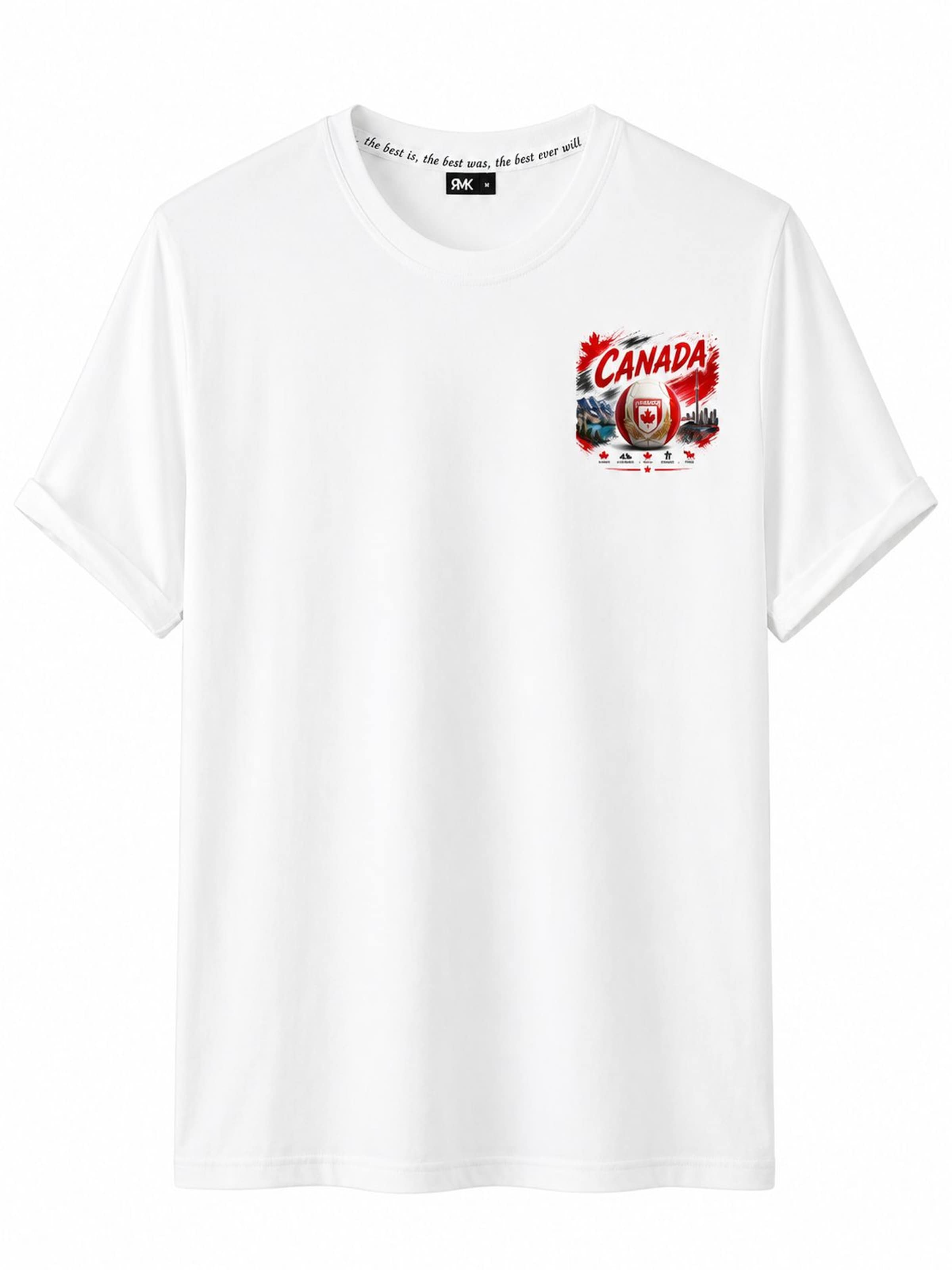 RMK Shirt 'Canada'‌‌‌‌‌‌‌ in Weiß: Vorderseite