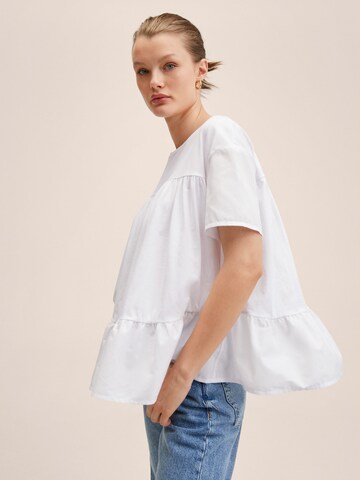 MANGO Shirt 'SWING' in White: front