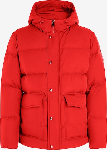TOMMY HILFIGER Winter Jacket in Red: front