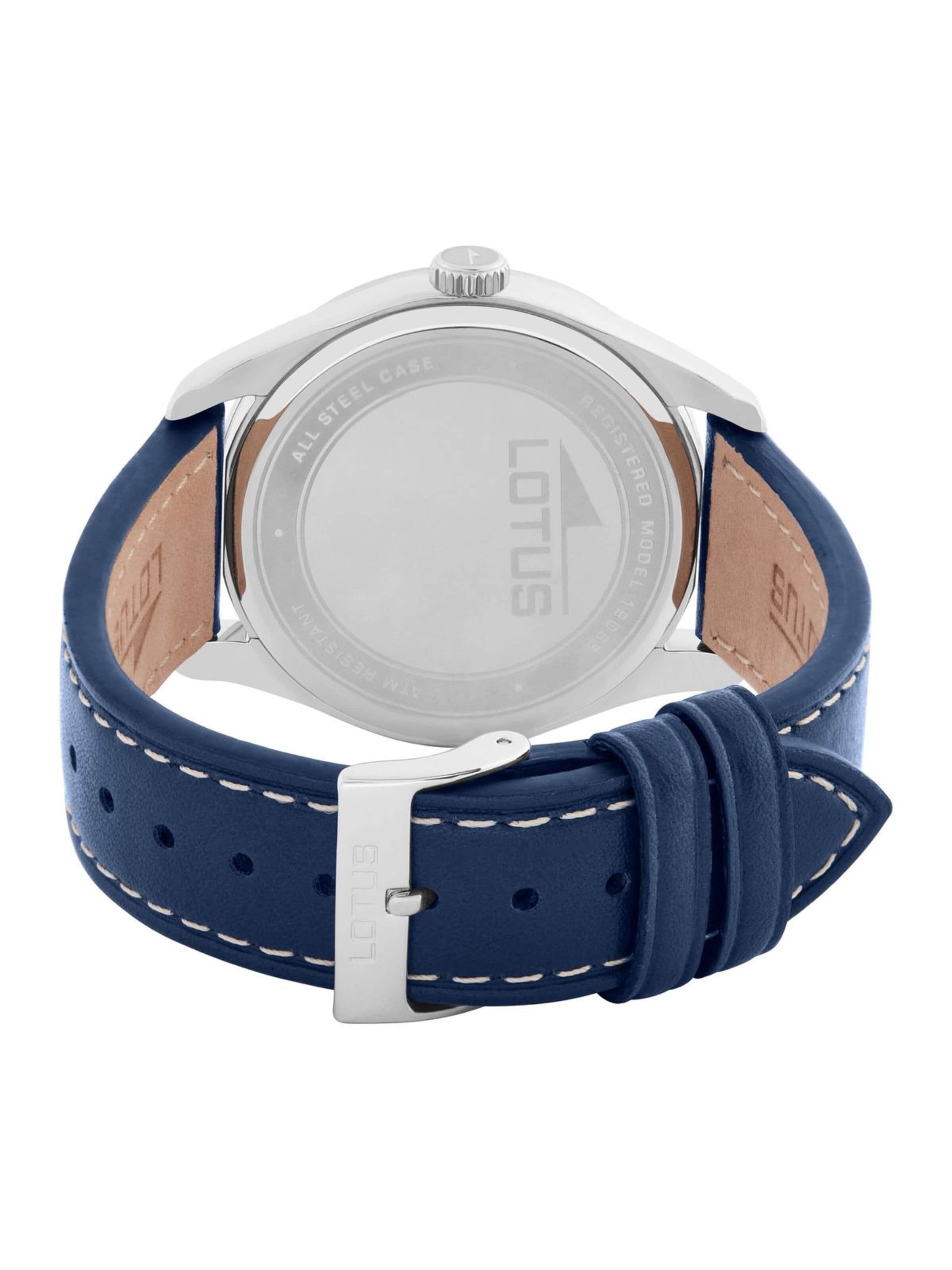 Lotus Analoog horloge 'Watch Minimalist For Him' in Blauw