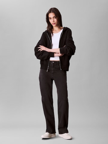 Calvin Klein Sweatjacke in Schwarz