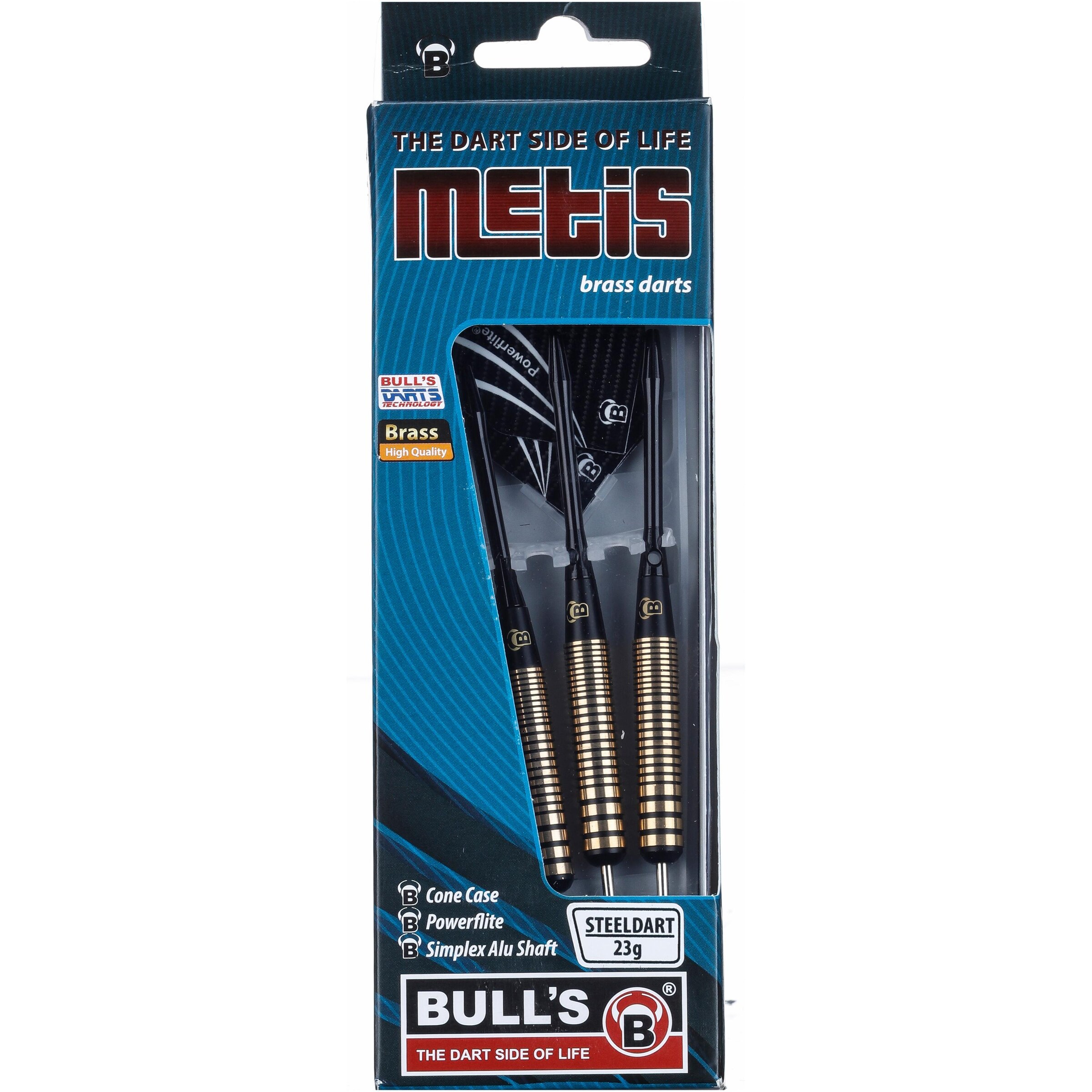 BULL'S Dartpfeil 'Metis' in Schwarz