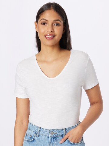 UNITED COLORS OF BENETTON Shirt in White: front