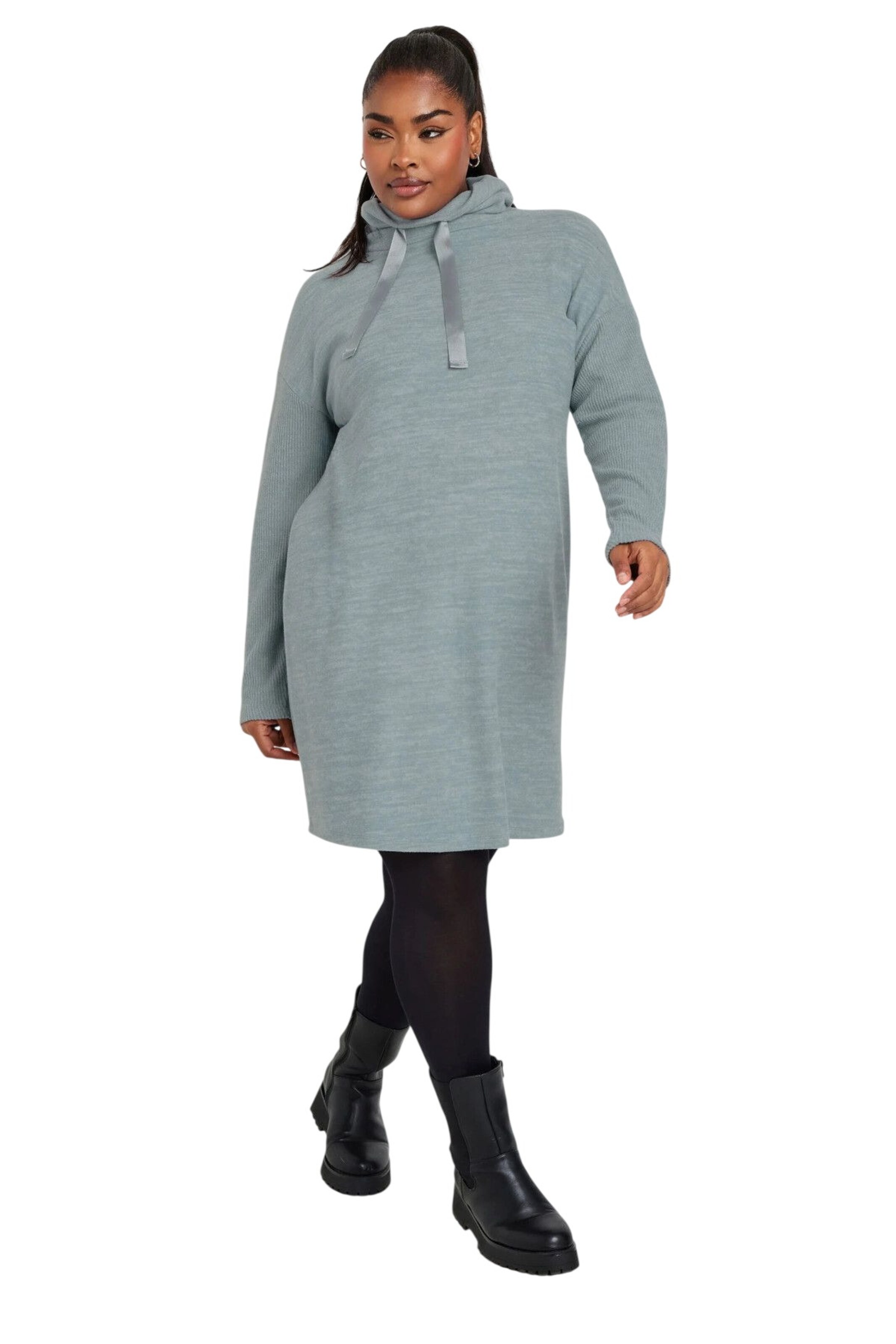 Stil Diva Kleid in Grün