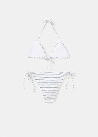 MANGO TEEN Triangle Bikini 'Eli' in White
