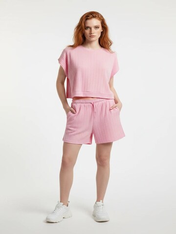 No Matter What Regular Broek in Roze: voorkant