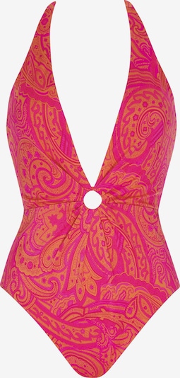 OLYMPIA Badeanzug in S/A in orange / pink, Produktansicht