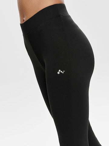 ONLY PLAY Flared Sportbroek 'Nicole' in Zwart