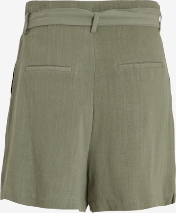 VILA Voľný strih Plisované nohavice 'Filia' - Zelená