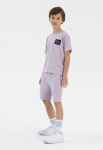 Set MINOTI en violet : devant