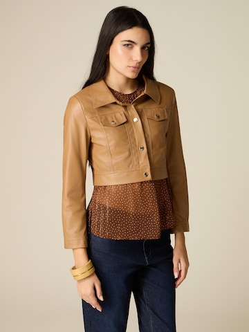 oltre - Chaqueta de entretiempo en marrón