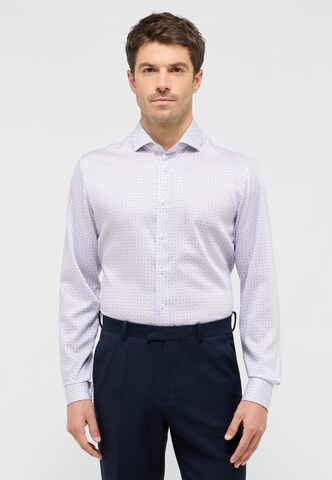 ETERNA Slim Fit Businesshemd in Blau: Vorderseite