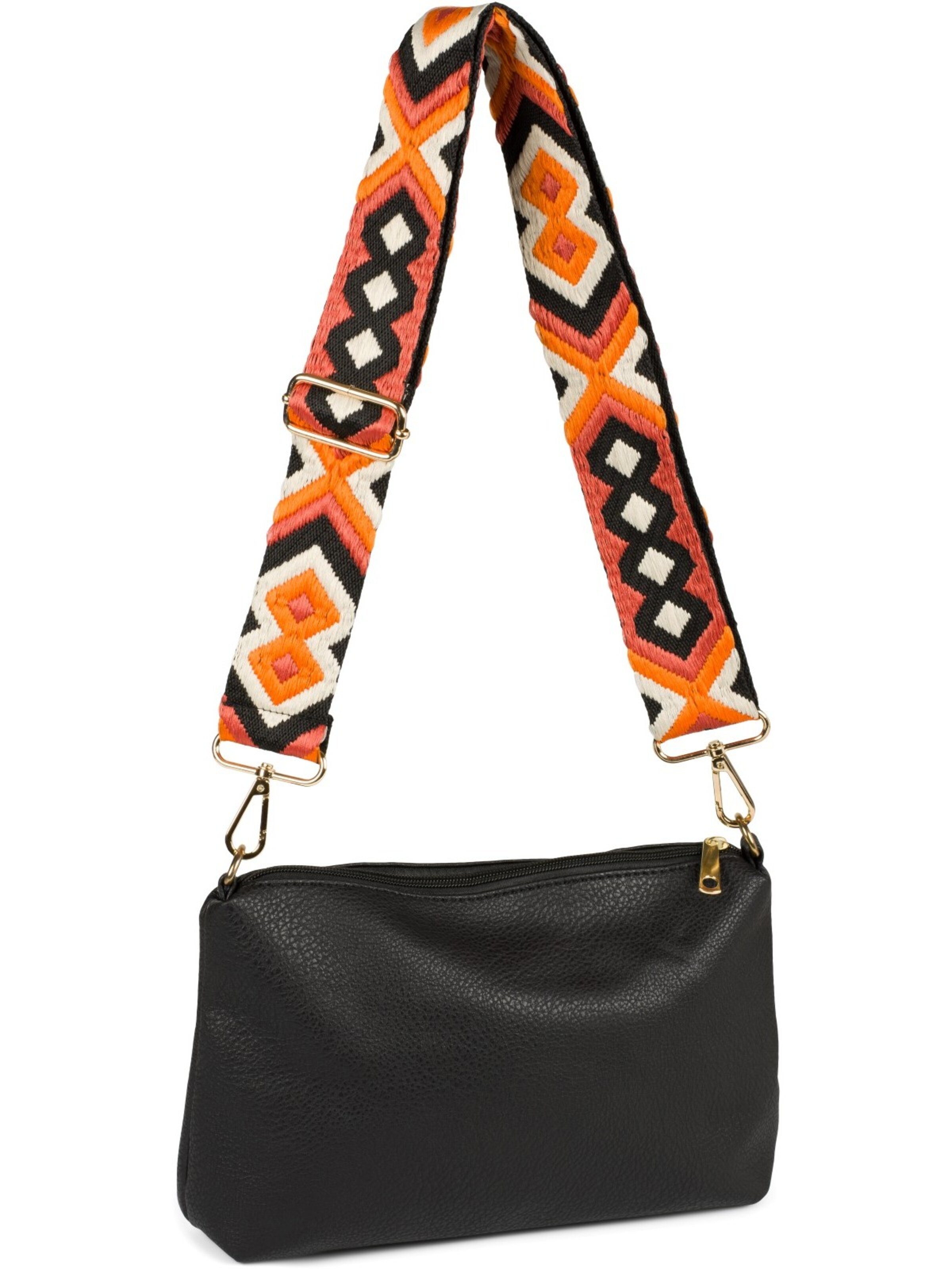 styleBREAKER Taschenzubehör 'Wechsel Taschengurt Ethno Muster bunt'‌‌‌ in Mischfarben