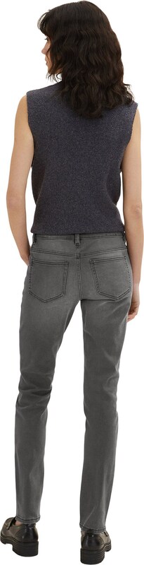 TOM TAILOR Slimfit Jeans 'Alexa' in Grau YR6375