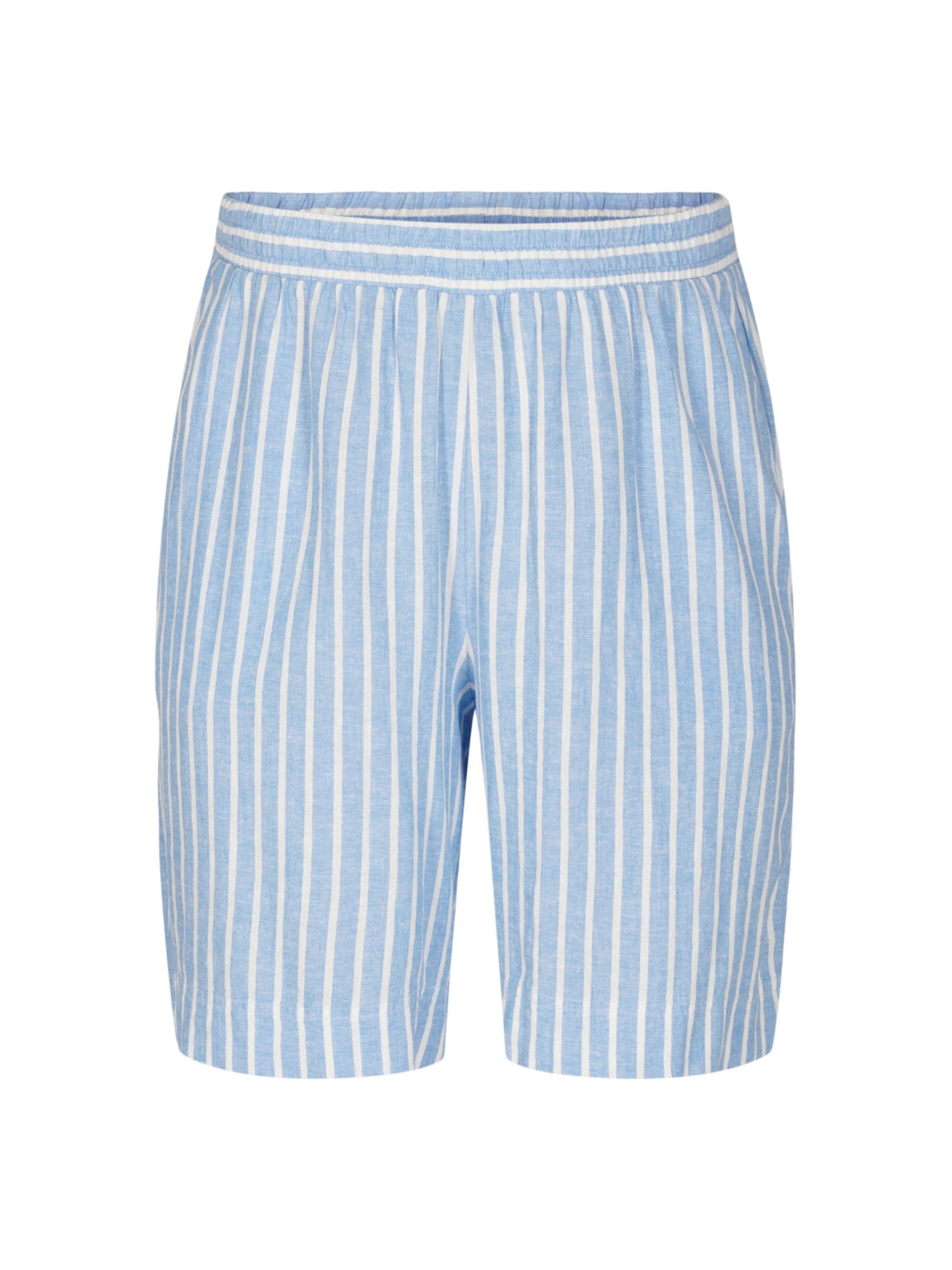 ZizziLoosefit Hlače 'VLINA' - plava boja: prednji dio