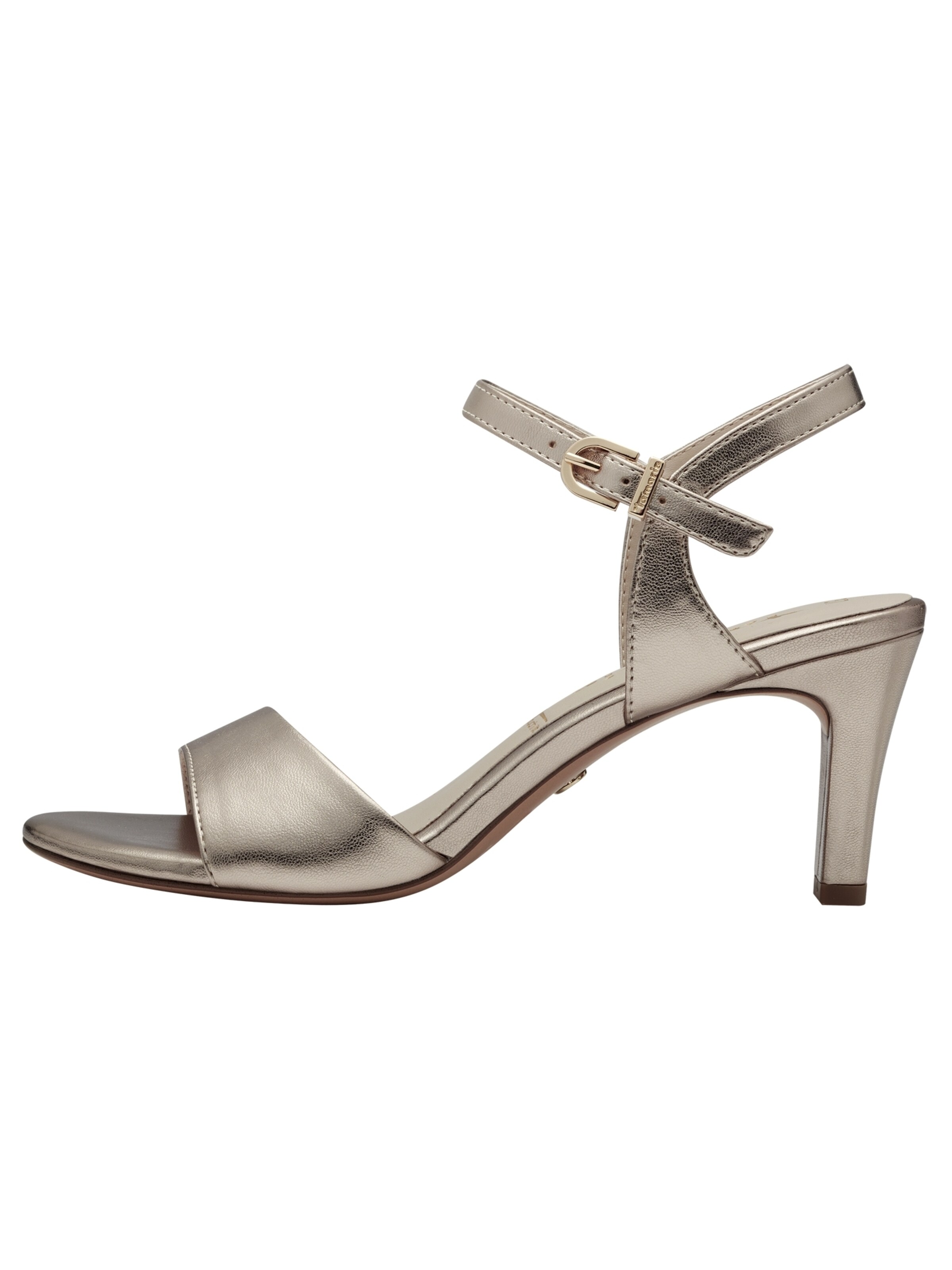 Sandalo con cinturino di Tamaris in oro