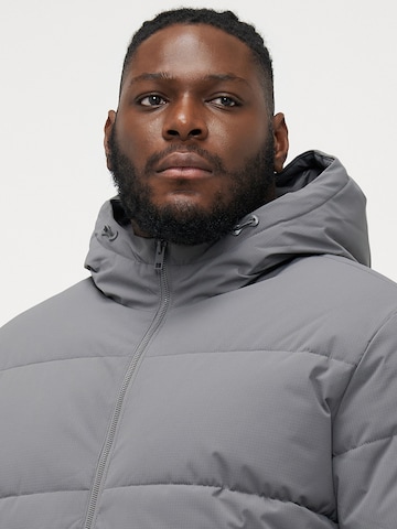 Veste d’hiver 'JJGLOBAL' Jack & Jones Plus en gris