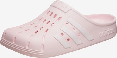 ADIDAS PERFORMANCE Zapatos para playa y agua 'Adilette' en rosa / blanco, Vista del producto