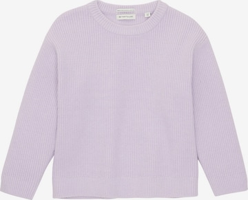 TOM TAILOR Knit Cardigan in Purple: front