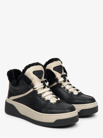 Estro Snowboots '9679' in Zwart: voorkant