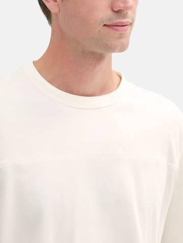 TOM TAILOR Langarmshirt in Weiß