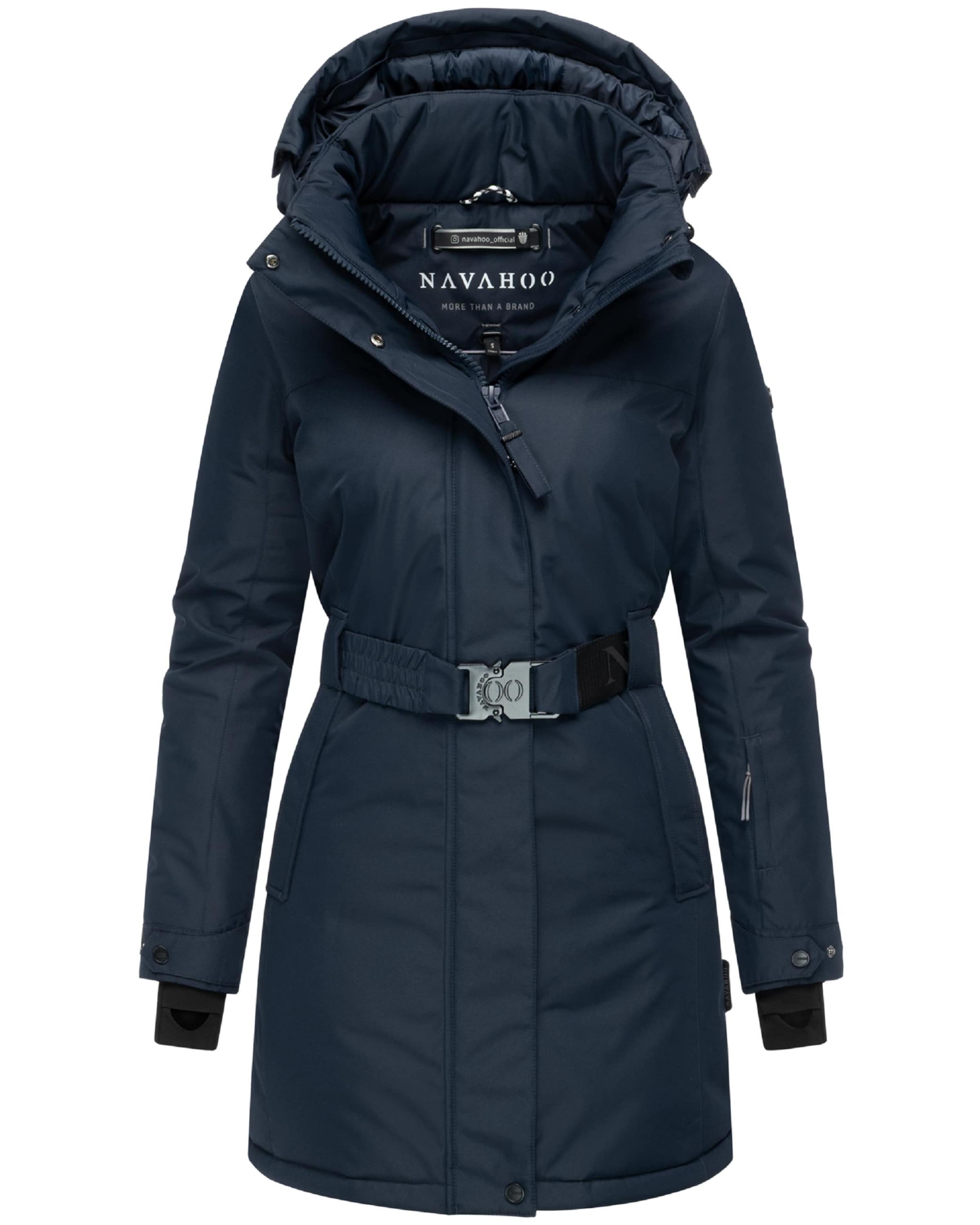 NAVAHOO Χειμερινό παλτό 'Frostkuss 14 ' σε μπλε