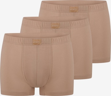 Mey Boxer shorts 'Dry Cotton Breeze' in Beige: front