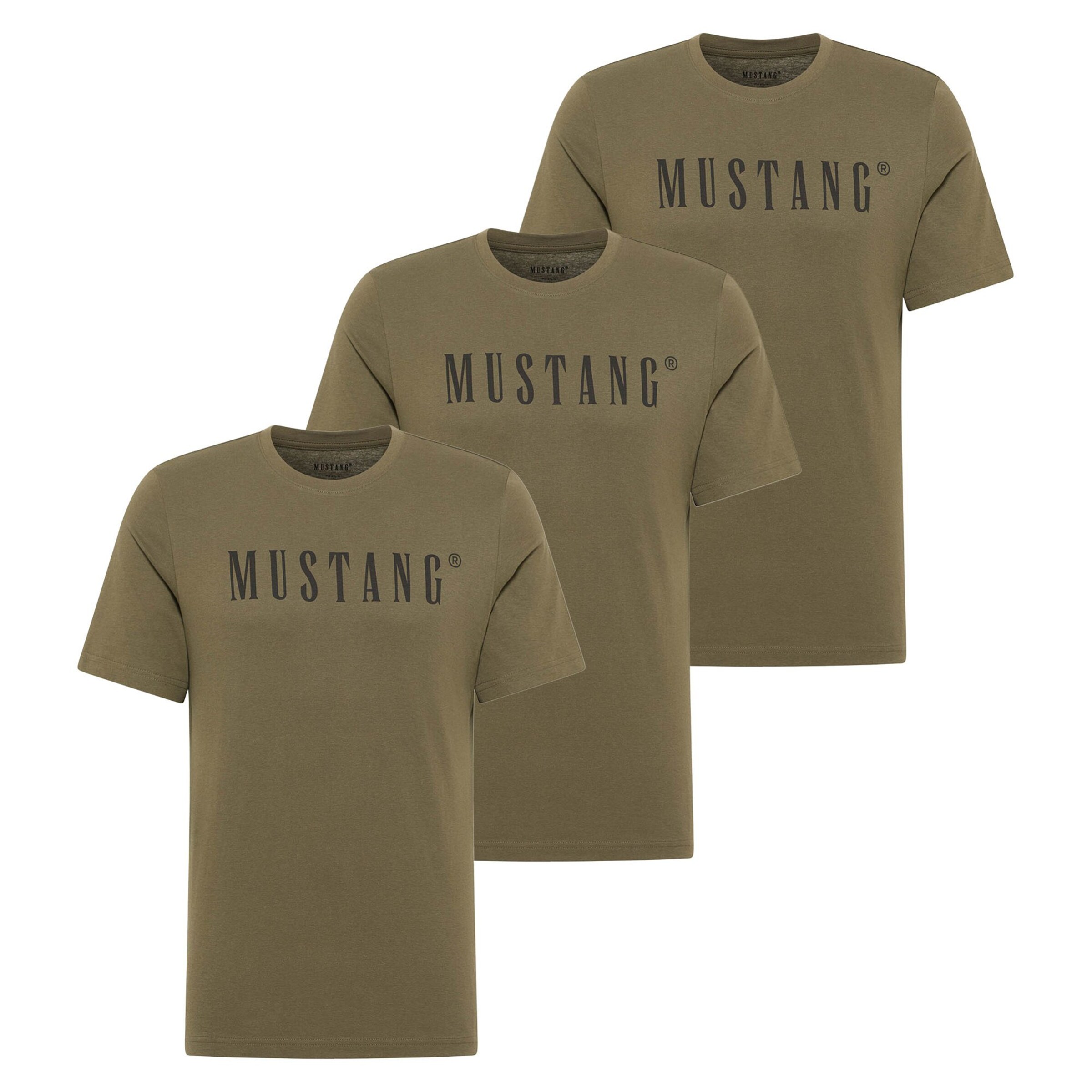MUSTANG Shirt in Green: front